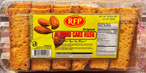 RFP Almond Cake Rusk (16 oz)