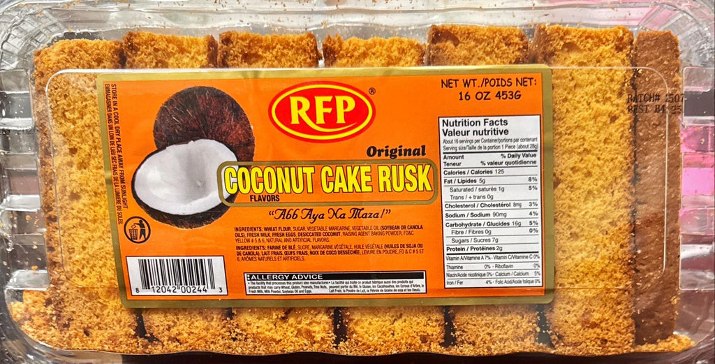 RFP Coconut Cake Rusk (20 oz)