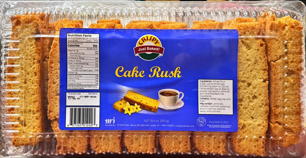 Crispy Cake Rusk (550 g)
