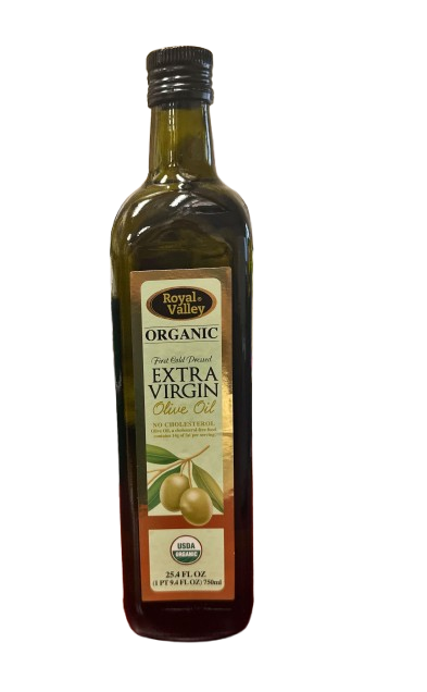Royal Valley Organic Extra Virgin Olive Oil (750 ml)