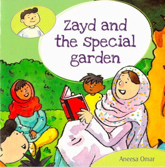 Zayd and the special garden-All Color children story book .