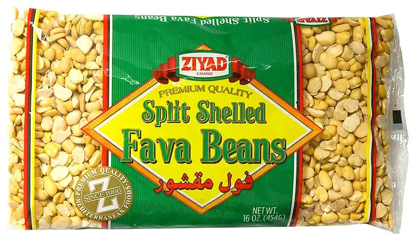 Ziyad Split Shelled Fava Beans (1 lb)