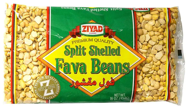 Ziyad Split Shelled Fava Beans (1 lb)