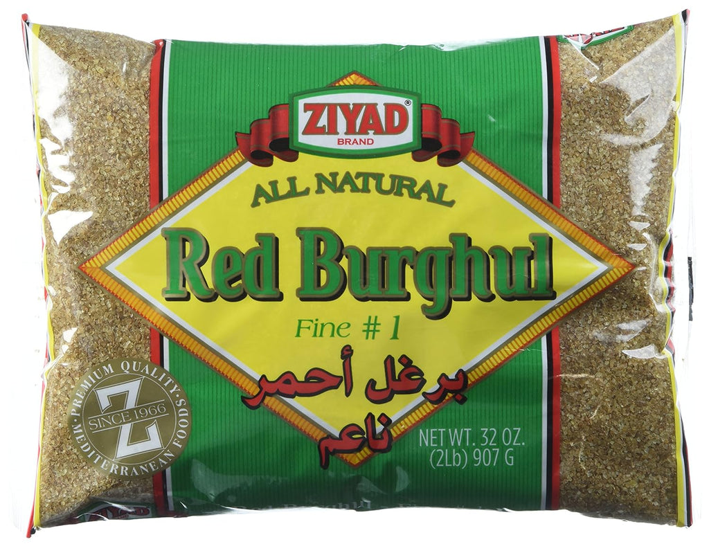 Ziyad Red Bulghur Wheat (32 oz Cello Pkg)