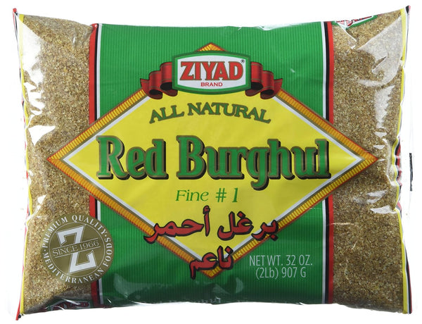 Ziyad Red Bulghur Wheat (32 oz Cello Pkg)