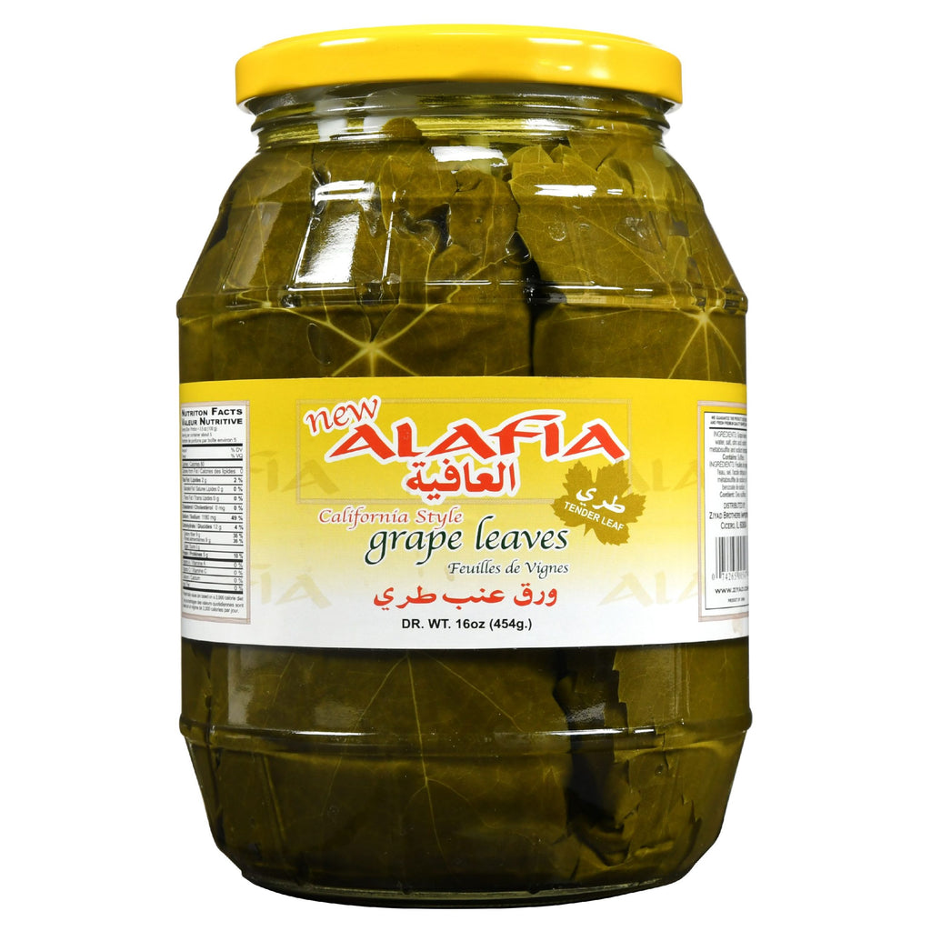 Alafia Grape Leaves (16 Oz Jar)