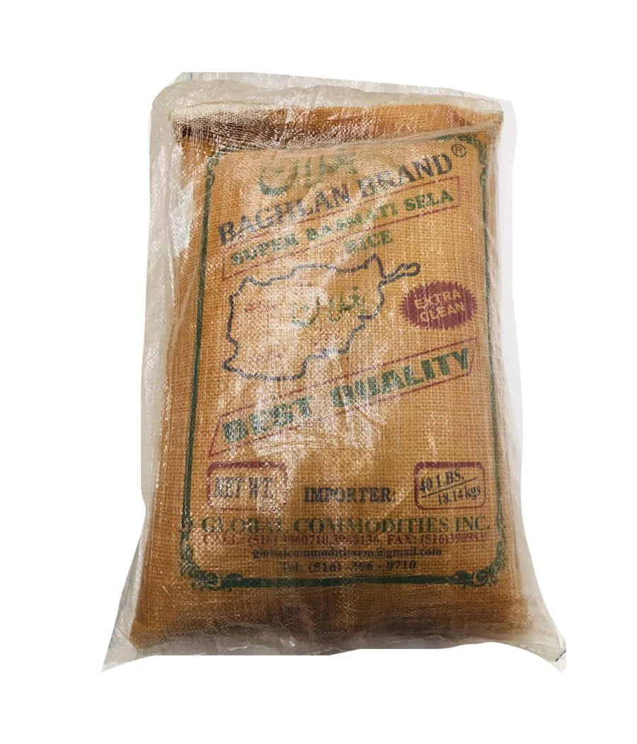 Baghlan Basmati Rice 40 lb – HalalcoStore