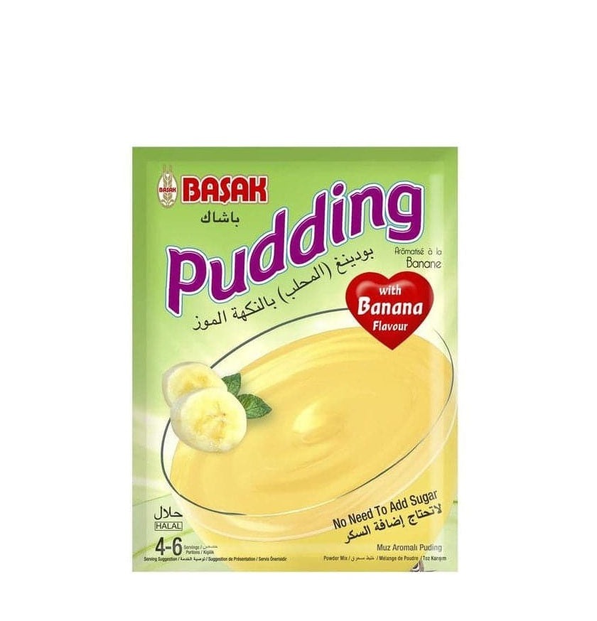 Basak Banana Pudding Mix 4.6 oz (Institutional Order)