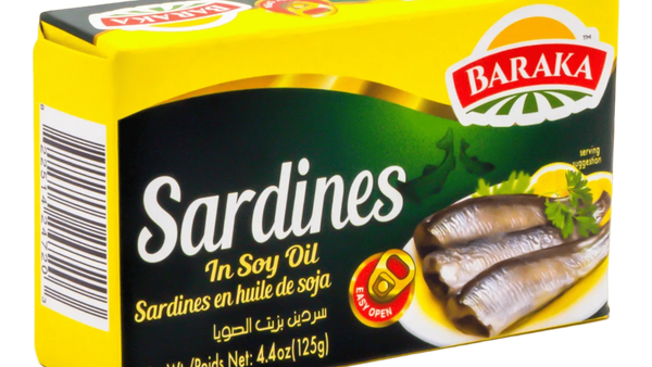 Baraka Sardines in Soya Oil (125 g)
