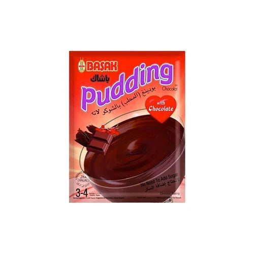Basak Chocolate Pudding Mix 4.6 oz (Institutional Order)