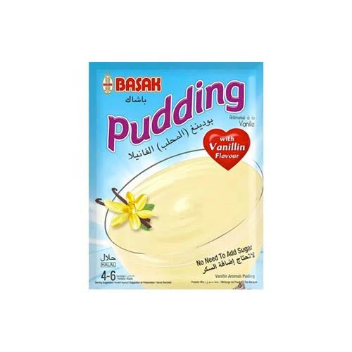 Basak Vanilla Pudding Mix 4.6 oz (Institutional Order)
