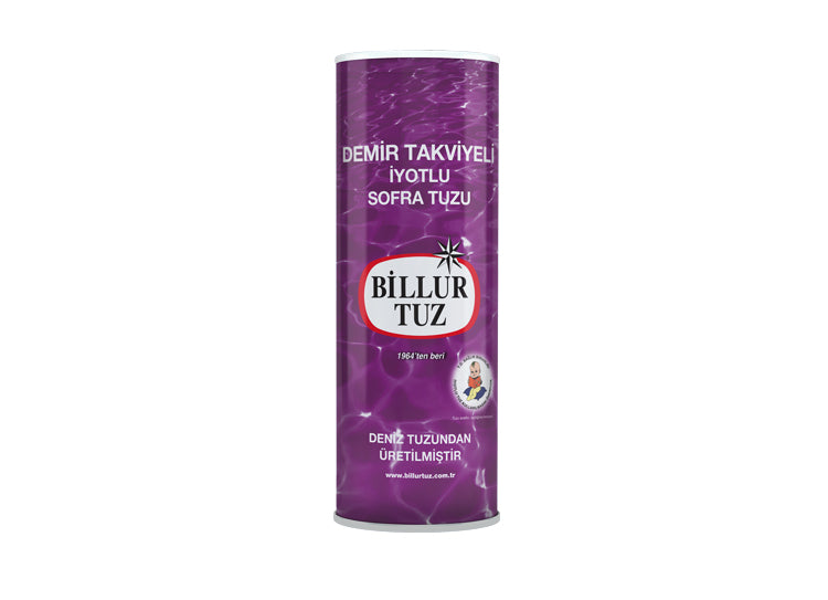 Billur Tuz Iodized Table Salt (500 g)