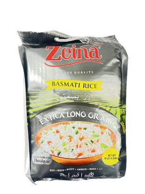 Zeina Extra Long Grain Basmati Rice (10 lb)
