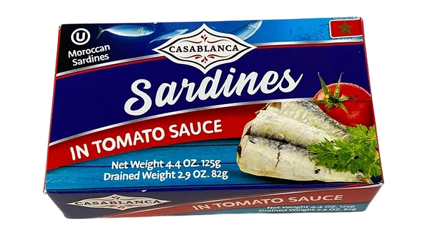 Casablanca Sardines in Tomato Sauce (125 g)