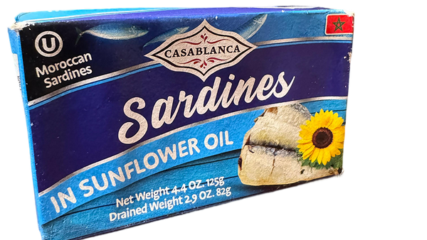 Casablanca Solid Light Tuna in Sunflower Oil (125g)