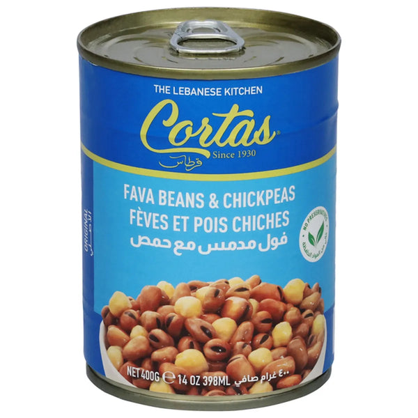 Cortas Fava Beans and Chickpeas (14 Oz)