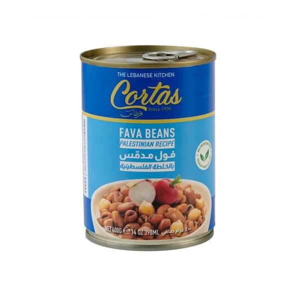 Cortas Fava Beans Palestinian Recipe (14 Oz)
