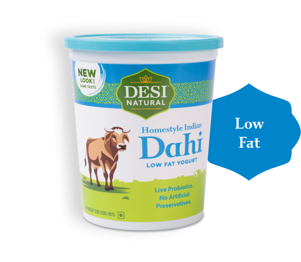 Desi Natural Dahi Low Fat Yogurt (2Lb)