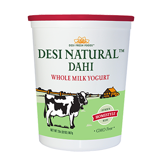 Desi Natural Dahi Whole Milk Yogurt 4 Lb.