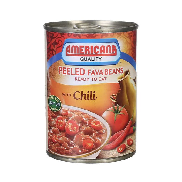 Americana Peeled Fava Beans with Chili (15.9 Oz)