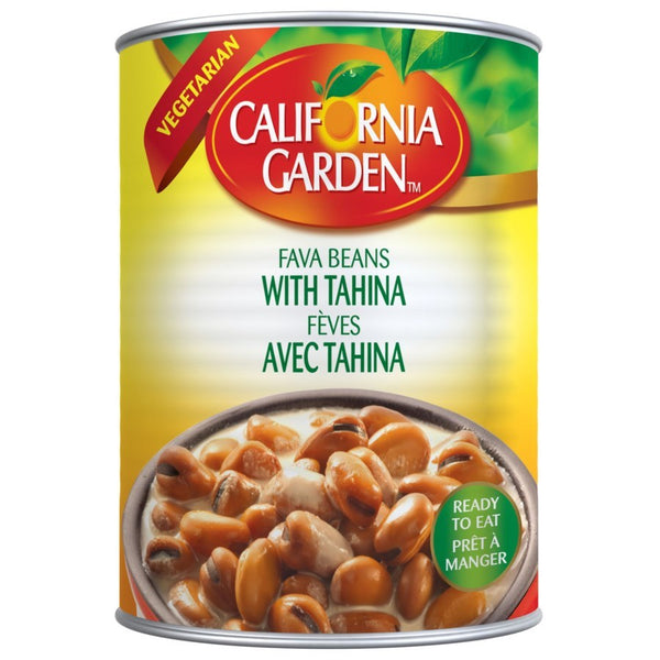 California Garden Fava Beans with Tahini (16 Oz)