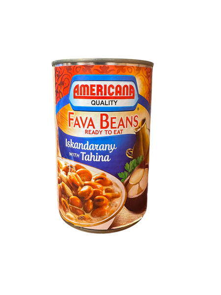 Americana Fava Beans Iskandarany with Tahina  (15.9 Oz)