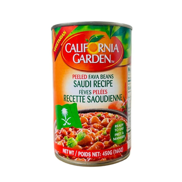 California Garden Fava Beans Peeled Saudi Recipe (16 Oz)