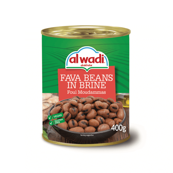 Al Wadi Fava Beans in Brine Chilli Recipe  (400 g)