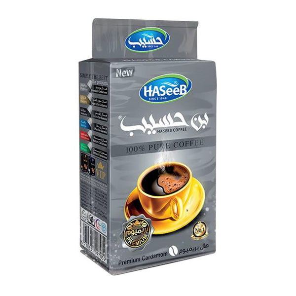 Haseeb Premium Cardamom Coffee Silver Label (500 g)