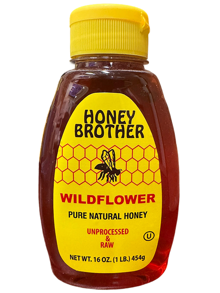 Honey Brother Wildflower Honey (16 Oz)