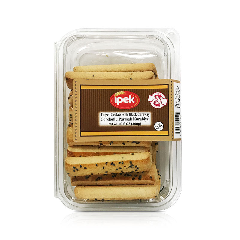 Ipek Finger Cookies with Black Caraway (300 g)