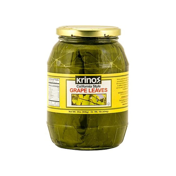 Krinos Grape Leaves (2 lb Jar)