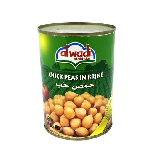 Al Wadi Chickpeas in Brine (14 Oz)