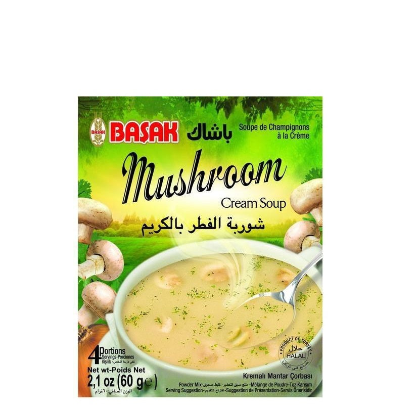 Basak Mushroom Cream Soup 60 g (Institutional Order)