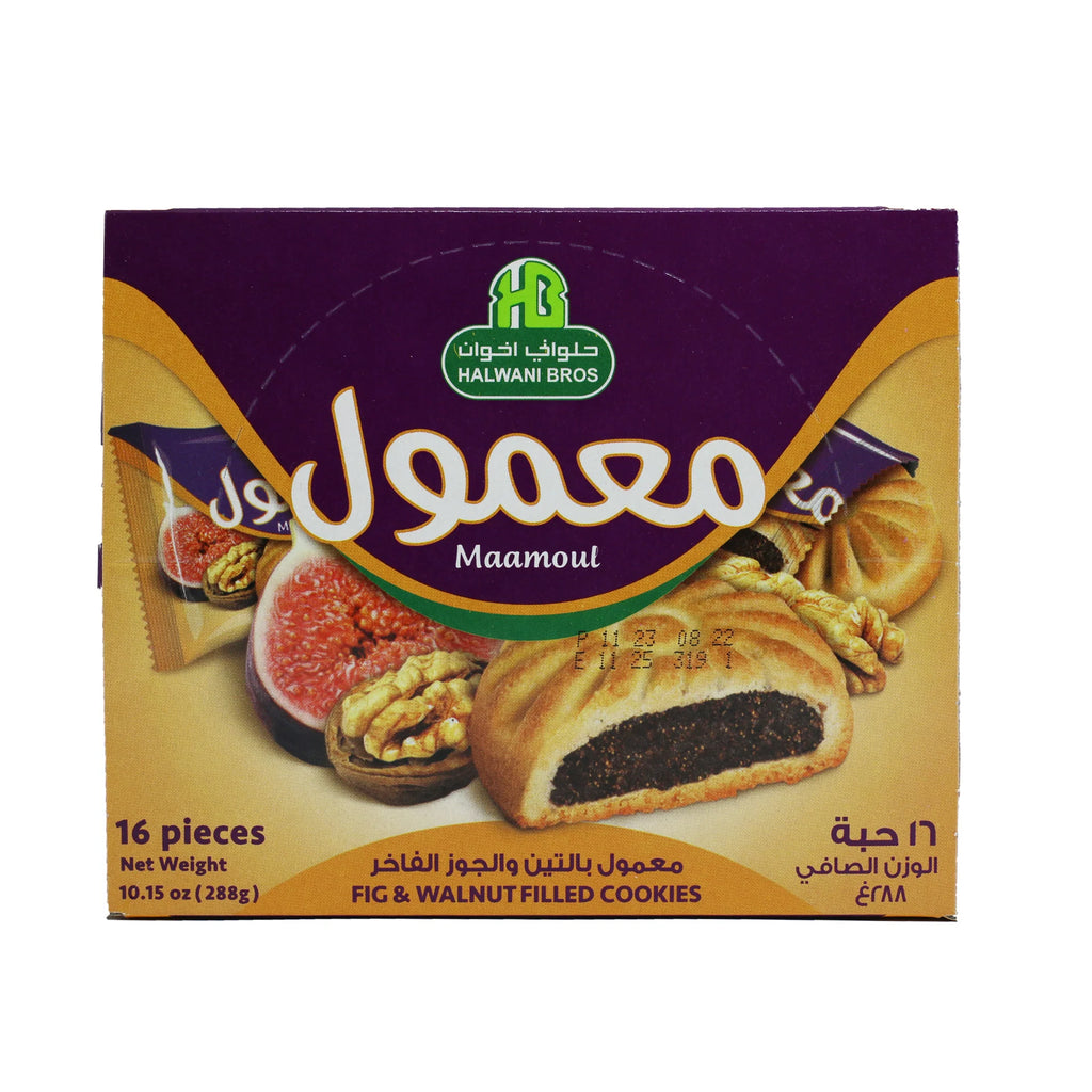 Halwani Maamoul Fig & Walnuts Cookies 288g (Institutional Order)