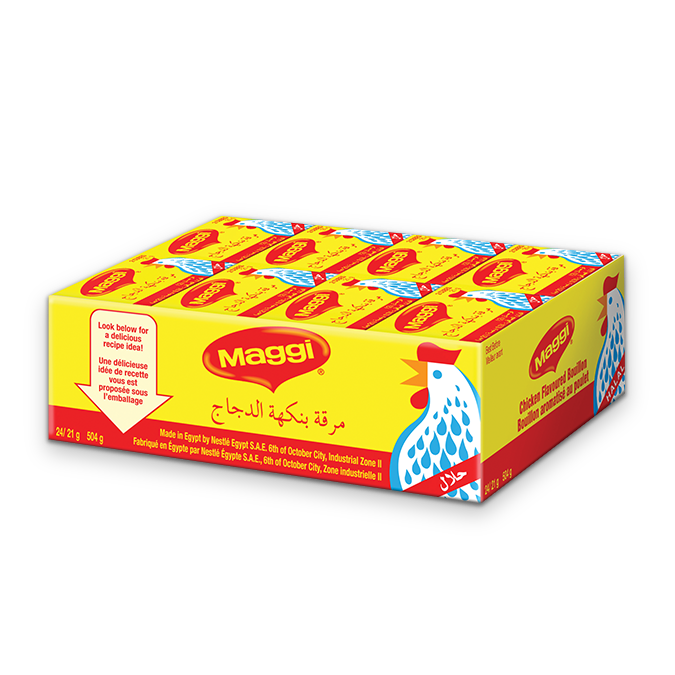 Maggi Chicken Cube 24 boxes (500g)