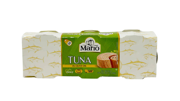 Mario Tuna in Olive Oil – 3×80 g