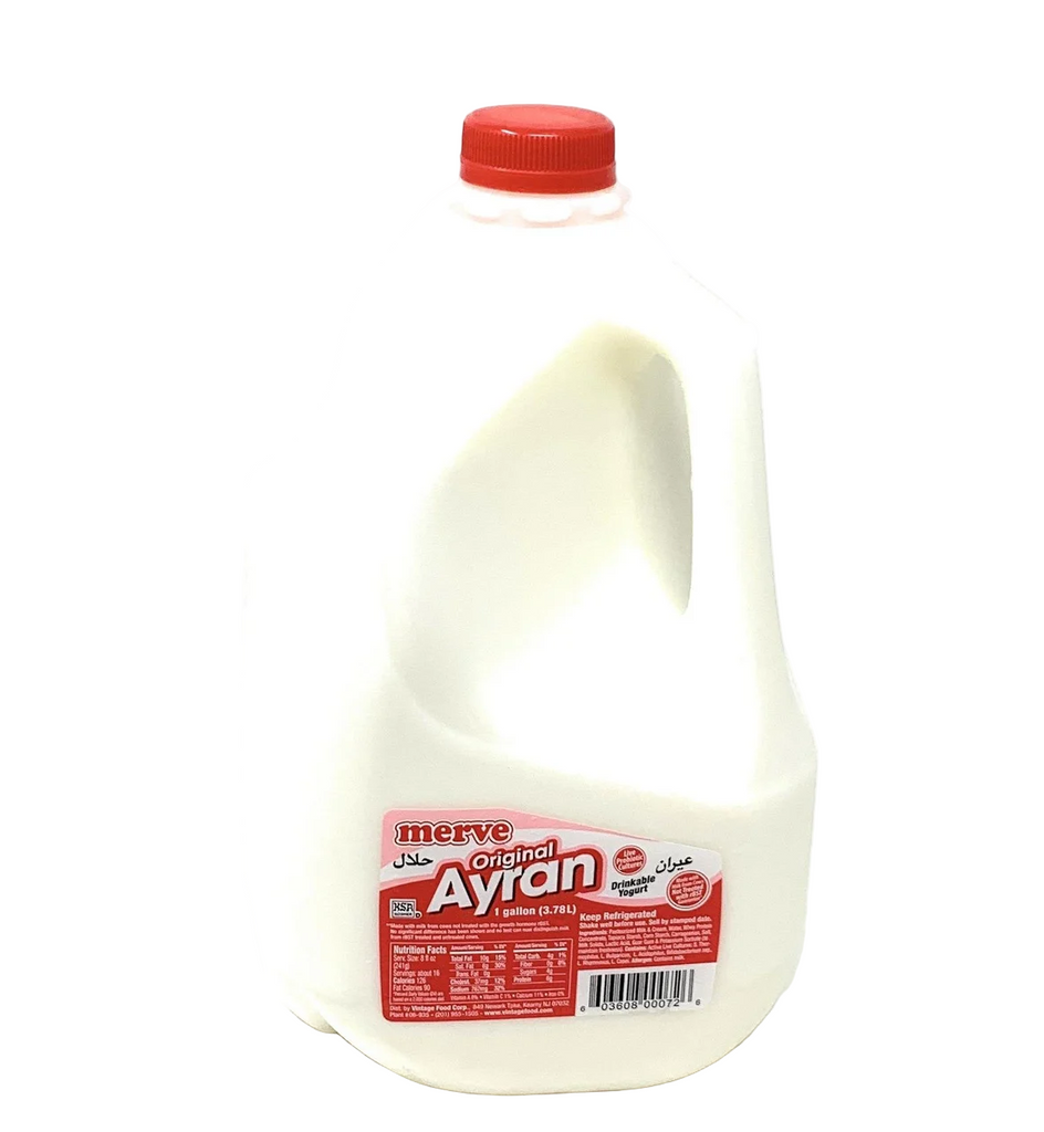 Merve Ayran Yogurt Drink (1 Gallon)