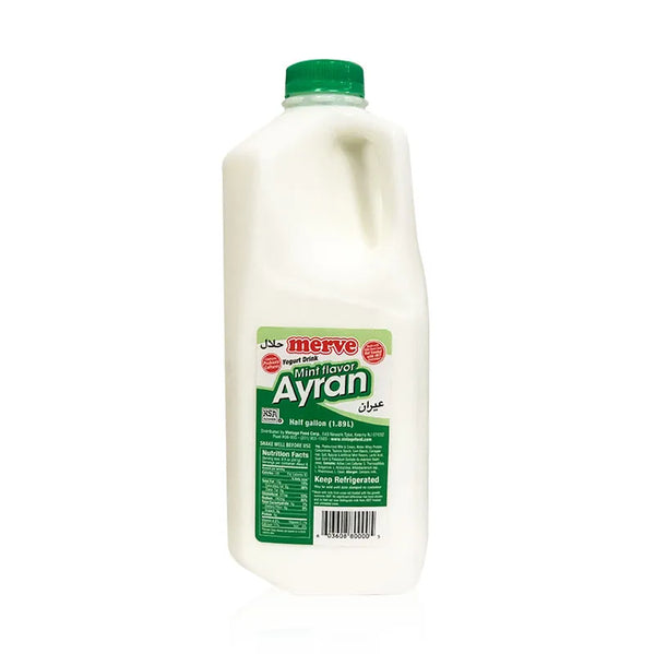 Merve Yogurt Drink Mint Flavor 0.5 gallon