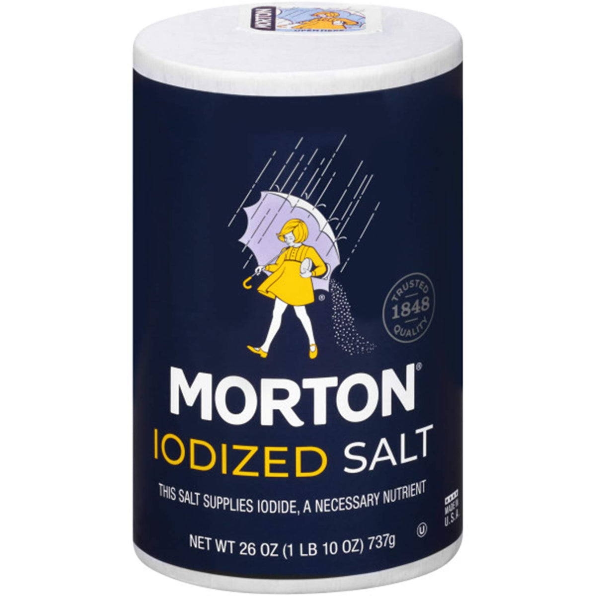 Morton Iodized Salt (26 oz) – HalalcoStore