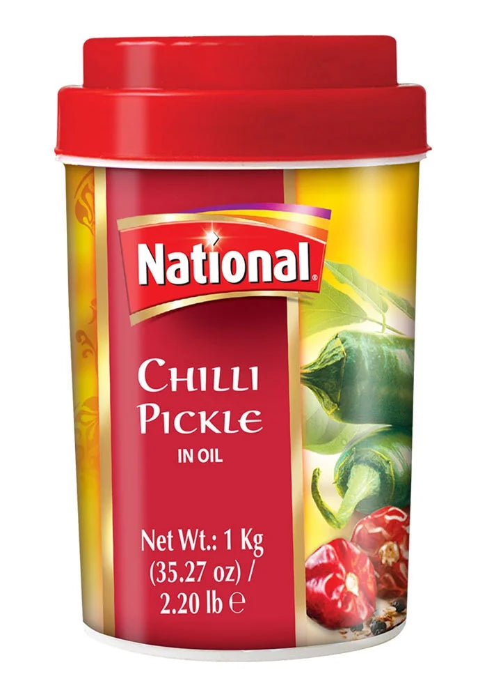 National Chilli Pickle (35 Oz)