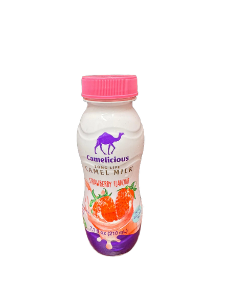 Camelicious Long Life Camel Milk Strawberry  (7.1 Oz)