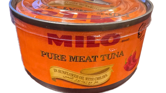 Milo Tuna in Sunflower Oil with Chilies (185 g)