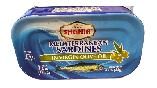 Shahia Sardines in Olive Oil  (125 g)