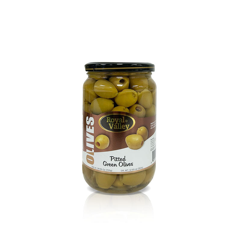 Royal Valley Pitted Green Olives (24 oz) – HalalcoStore