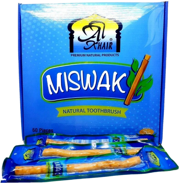 Miswak Stick Natural Flavor 8" Long (Institutional Order)