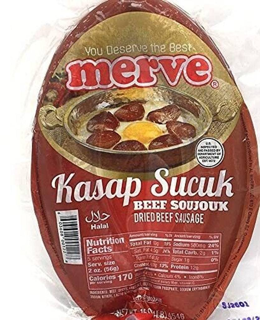 Merve Beef Soujouk (1 lb)