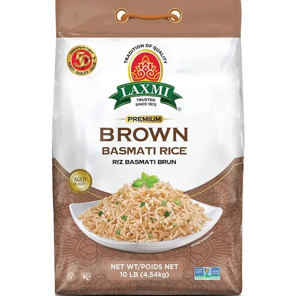 Laxmi Brown Basmati Rice (10 lb)