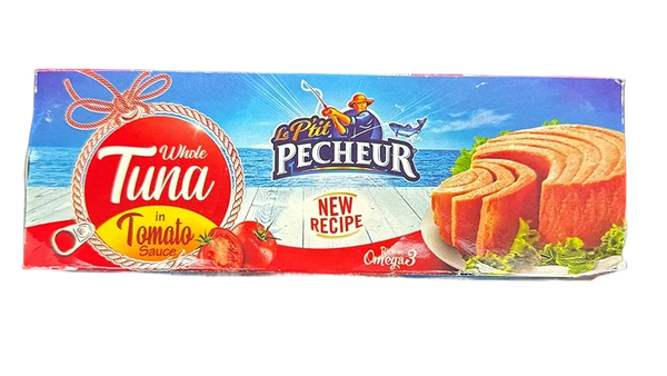 Le Ptit Pecheur Tuna in Tomato Sauce 3 × 80 g (240 g total)
