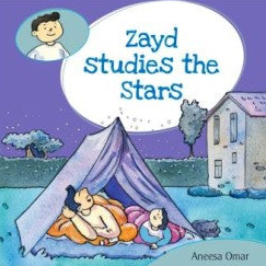 Zayd studies the stars-All Color children story book .